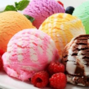 2 кульки пломбіра з топінгом